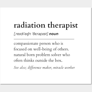 Radiation Therapist Noun Posters and Art